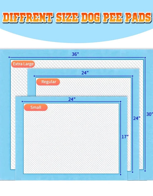 Load image into Gallery viewer, 150 Count Small ( S 17" X 24") Super Absorbent Dog and Puppy Training Pads, Pet Diaper Pee Pads for Small-Sized Dogs like Bulldog, Chow Chow, Border, Collie, Husky and so On
