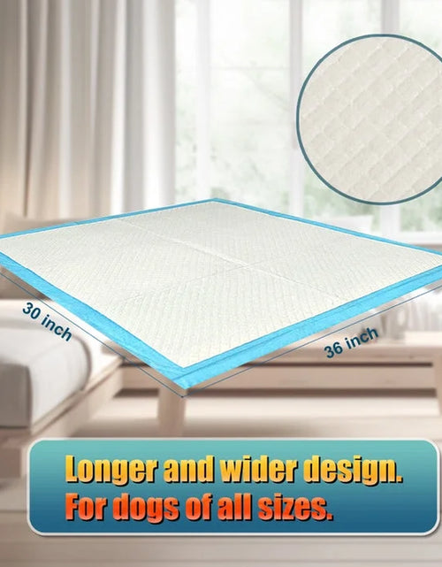 Load image into Gallery viewer, 150 Count Small ( S 17" X 24") Super Absorbent Dog and Puppy Training Pads, Pet Diaper Pee Pads for Small-Sized Dogs like Bulldog, Chow Chow, Border, Collie, Husky and so On
