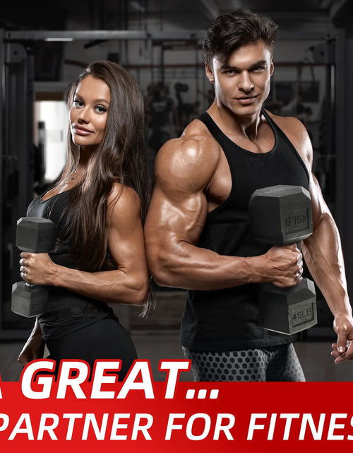 Load image into Gallery viewer, Dumbbell Set, Pairs of 5 Lb, 10 Lb, 15 Lb, and 20 Lb
